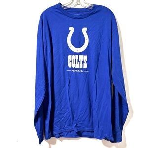 💙 Indianapolis Colts Fanatics NFL Blue Long Sleeve Shirt Men’s/Unisex Size XL